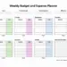 Get in Control: Weekly Budget Planner & Tracker
