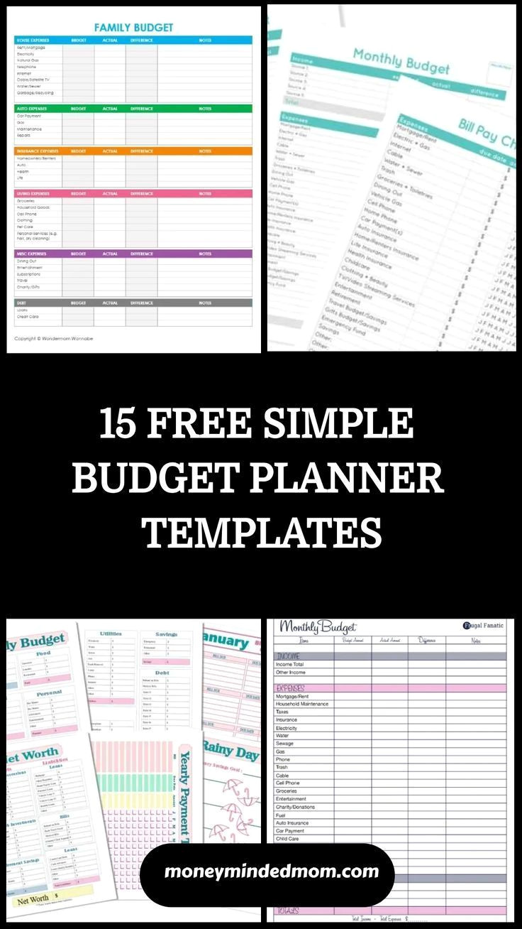 Download Free Monthly Budget Templates Now