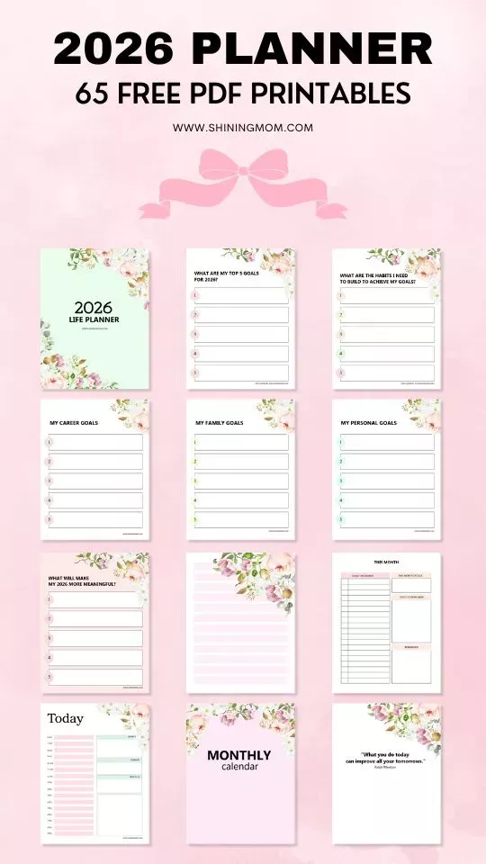 Get Your 2026 Planner Now — 65 Essential Free Printables