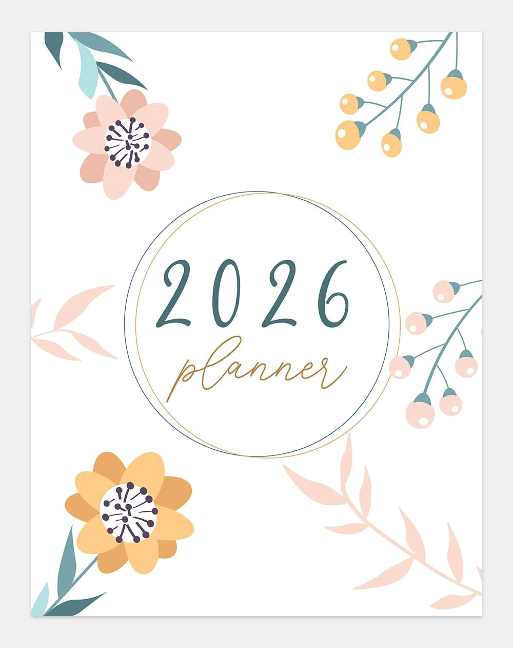 Get 2026 Organized: 47-Page Free Printable Planner
