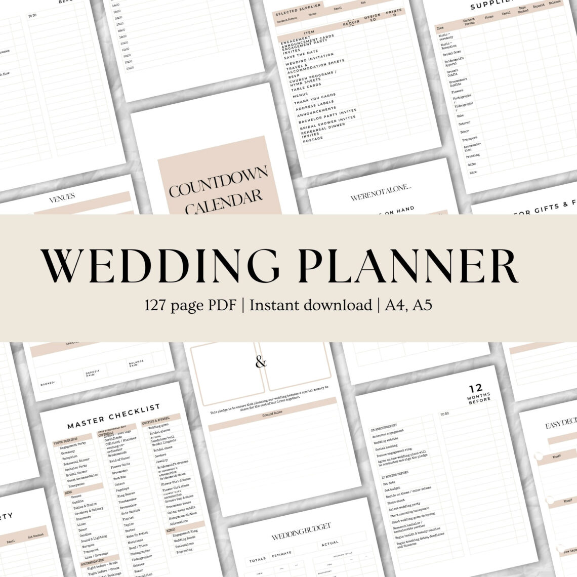 2024 Wedding Planner Bundle