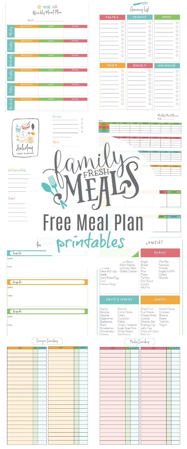 Get Instant Access to Our Best-Ever Meal Plan Printables & Email Newsletter