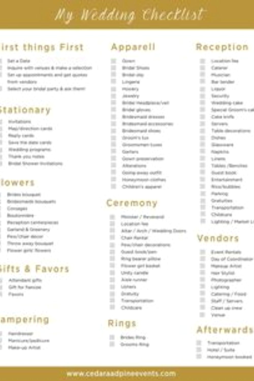 Plan Your Dream Wedding in 10 Easy Steps