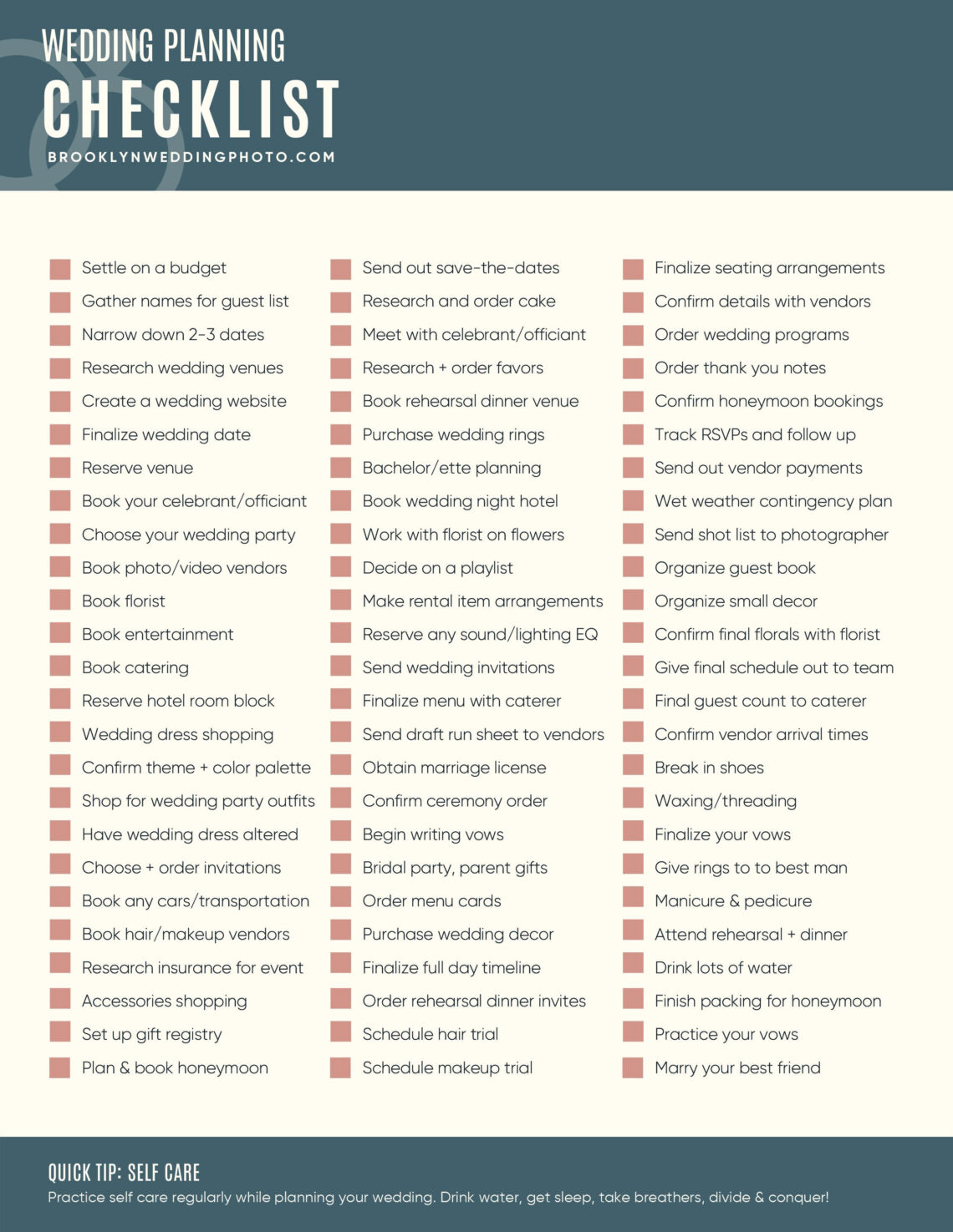 Wedding Planning Made Easy: Free Checklist