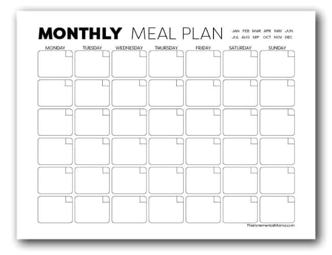 Get 100+ Free Meal Planners You Can Print