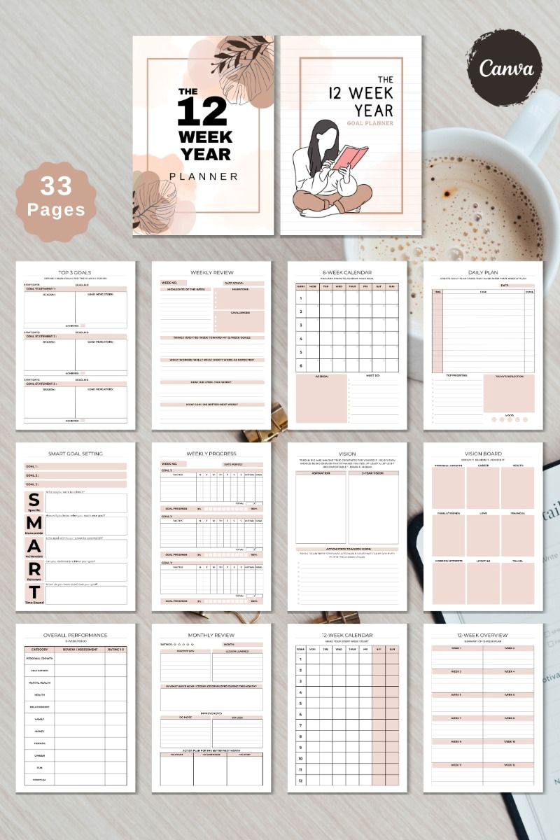 Achieve Your 90-Day Goals in 12 Weeks