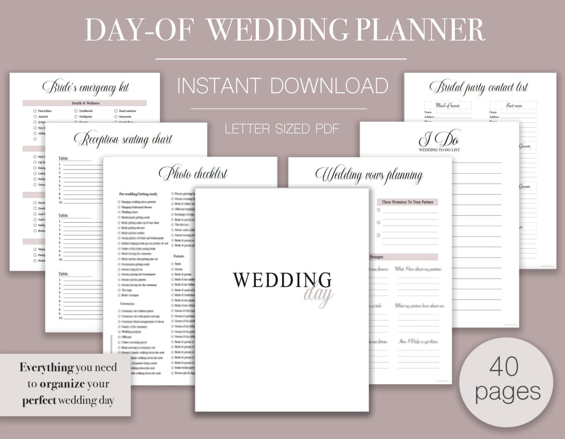 Plan Your Dream Wedding in No Time: Free Digital Day-Of Guide