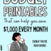 Simplify Your Finances with 5 Adorable Free Printables