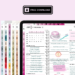 Boho Chic Rainbows in Your Hands — 2025 Digital Planner for iPad