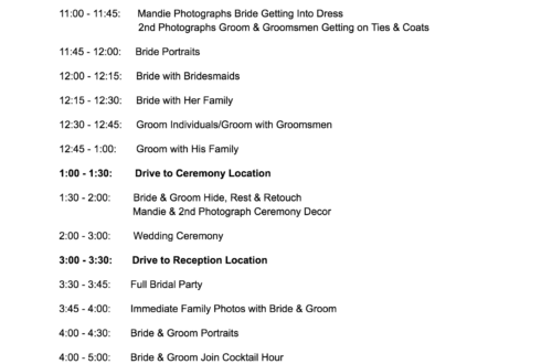 Wedding Day Survival Guide: Plan Every 2PM Moment Wedding Day Survival Guide: Plan Every 2PM Moment