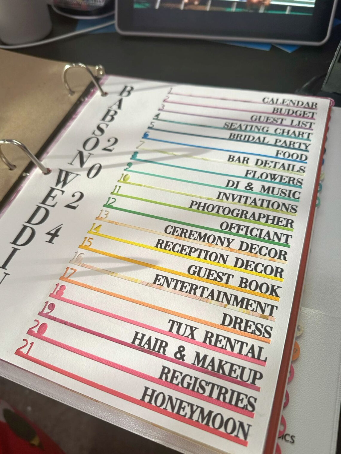 Transform Your Wedding Planning in 1 Binder