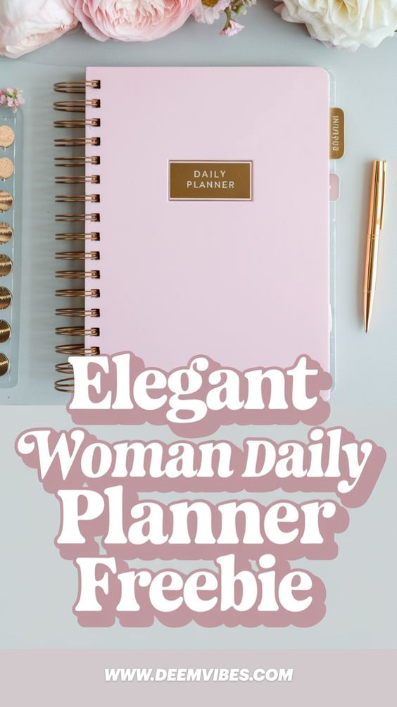 Elevate Your Style with This Free Daily Planner