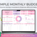Create a Beautiful Budget in Minutes with This Free Template