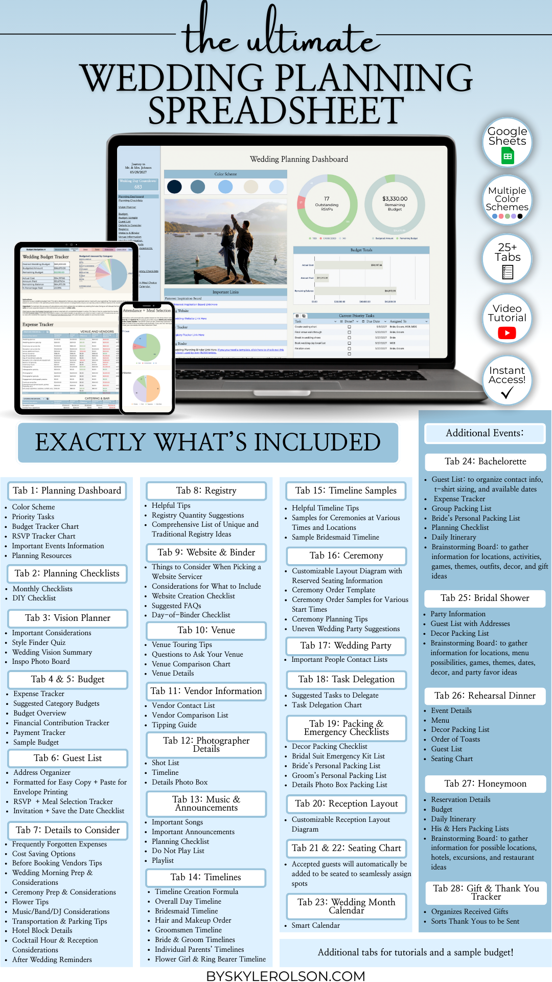 Master Your Dream Wedding with This Ultimate Planning Template