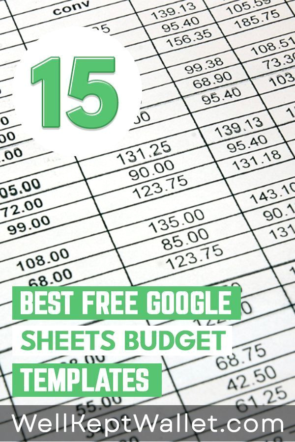 15 FREE Google Sheets Budget Templates to Manage Your Finances