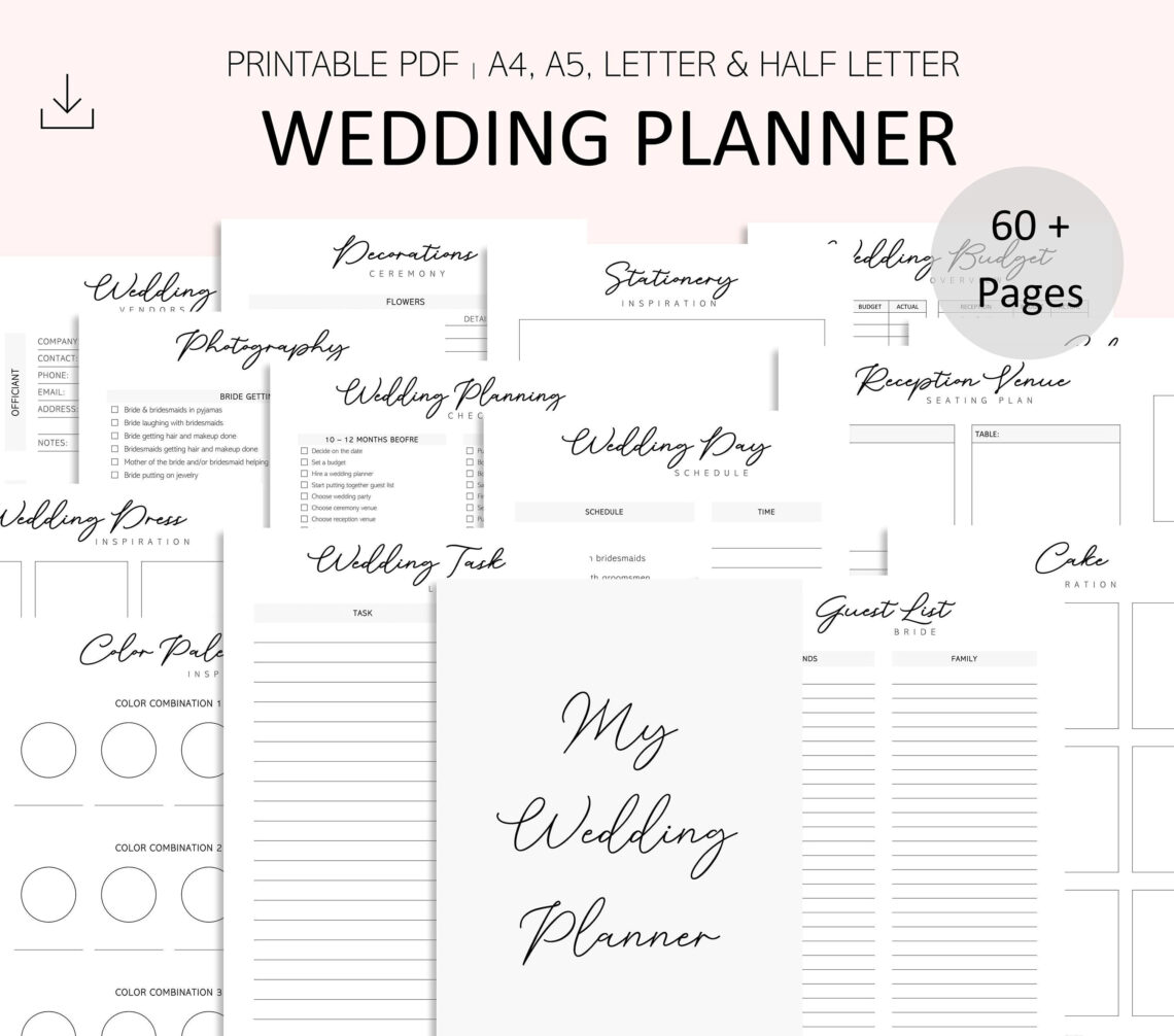 Dream Wedding Without the Stress: A Minimalist Planner