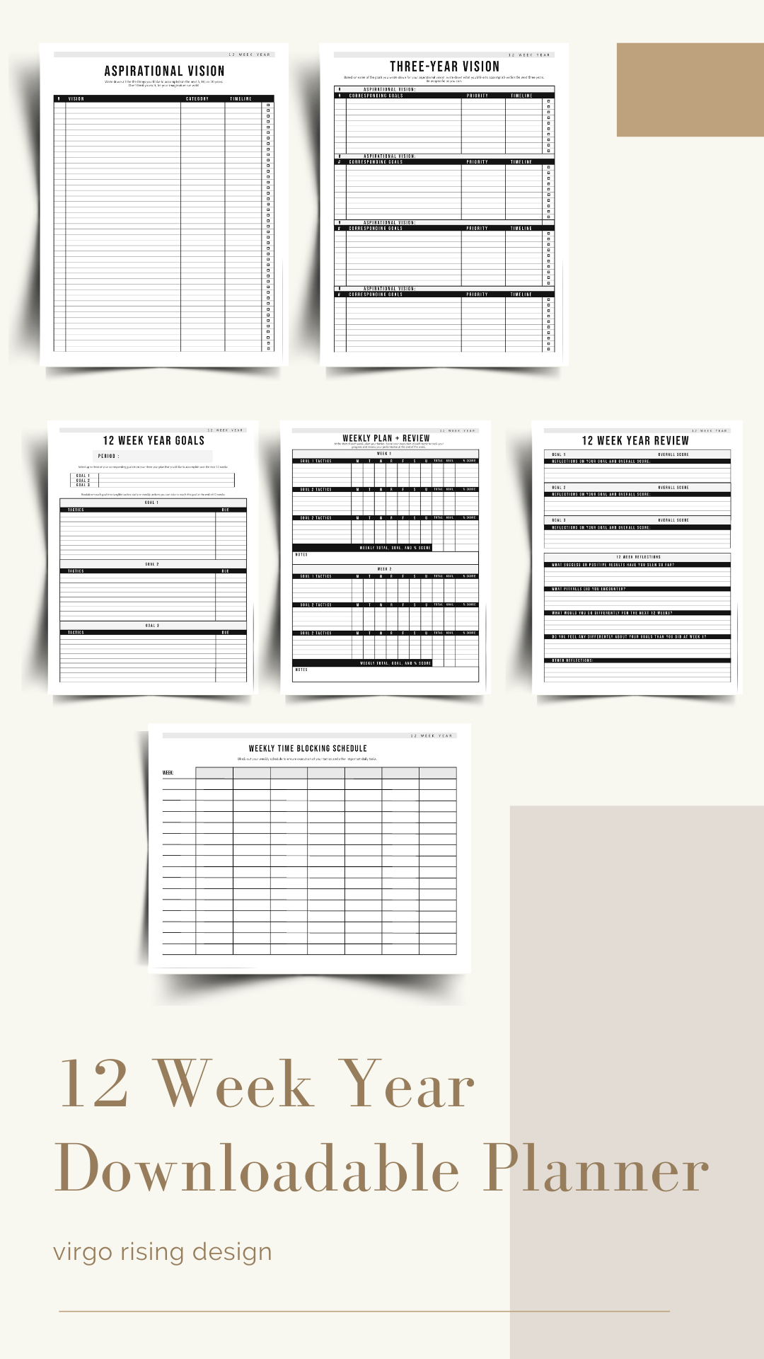 Transform Your Productivity with Our Weekly Goals Planner