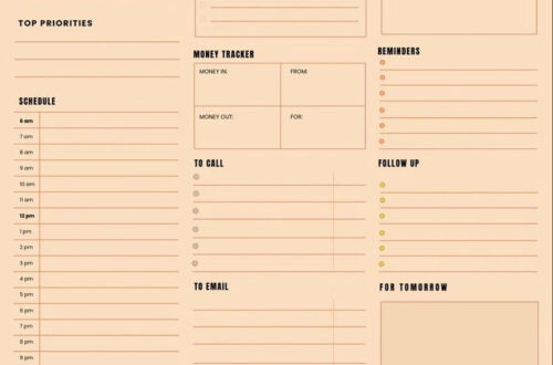 Boost Productivity with This Free Printable Work Planner Boost Productivity with This Free Printable Work Planner