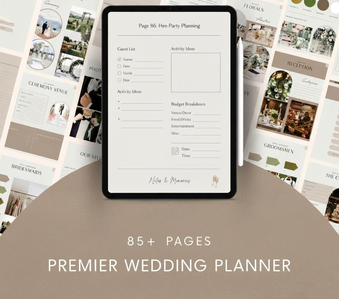 Plan Your Dream Wedding with Ease: Ultimate Printable Guide