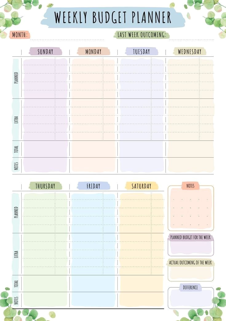 Weekly Planner Hacks: Budget and Plan in Style