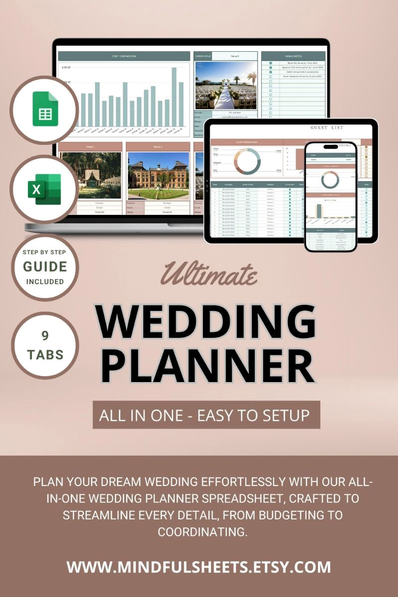 Plan Your Dream Wedding with Ease: Budget & Timeline Tracker