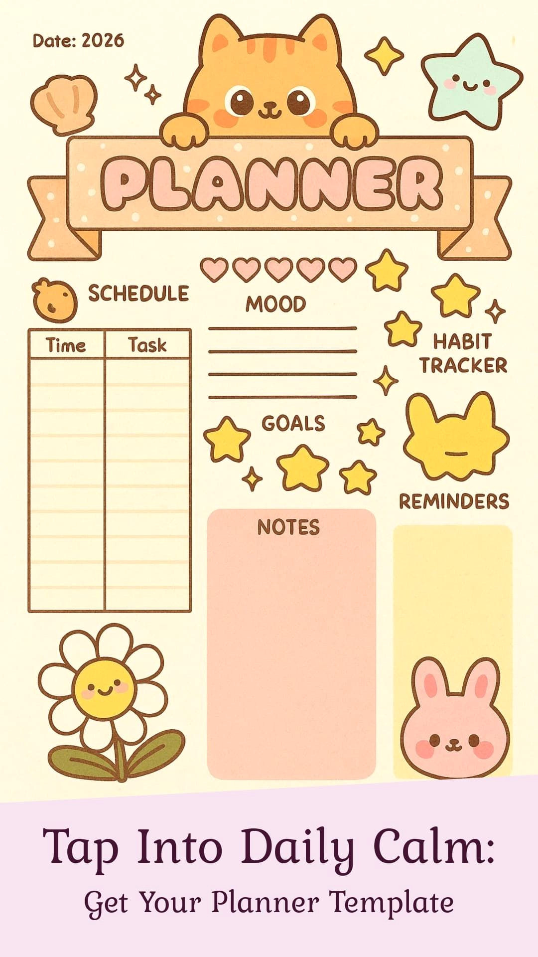 Plan Your Dream Days with a Chic Daily Planner