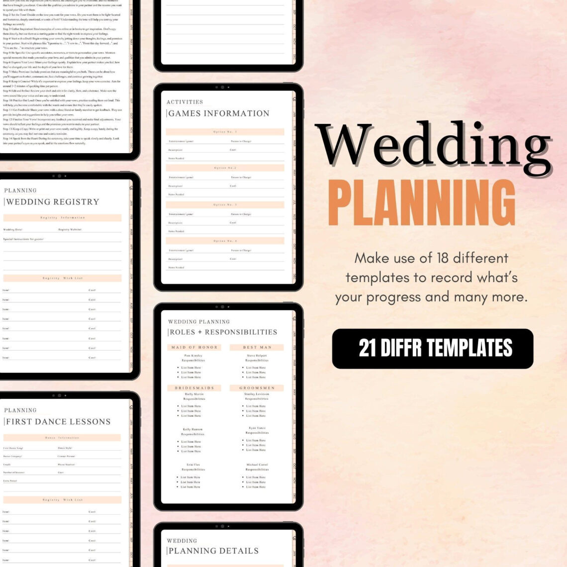 Plan Your Dream Wedding with Our 140+ Page Ultimate Checklist