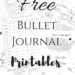 20+ FREE Bullet Journal Templates 20+ FREE Bullet Journal Templates