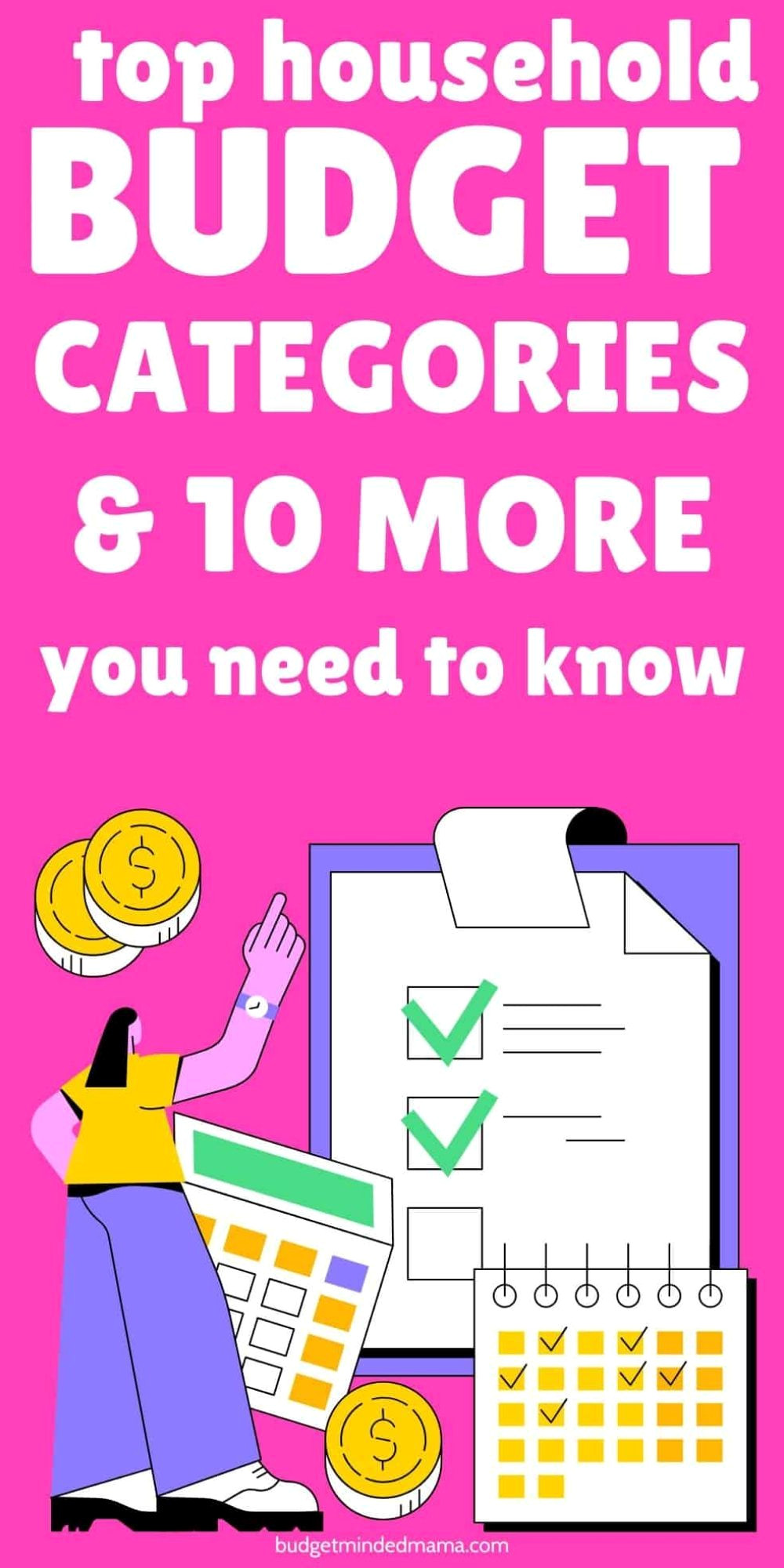 5 Simple Budget Categories to Control Your Finances