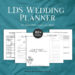 Elegant Black and White LDS Wedding: Printable Plans & DIY Inspiration Elegant Black and White LDS Wedding: Printable Plans & DIY Inspiration
