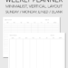 Simplify Your Week with This Minimalist Planner