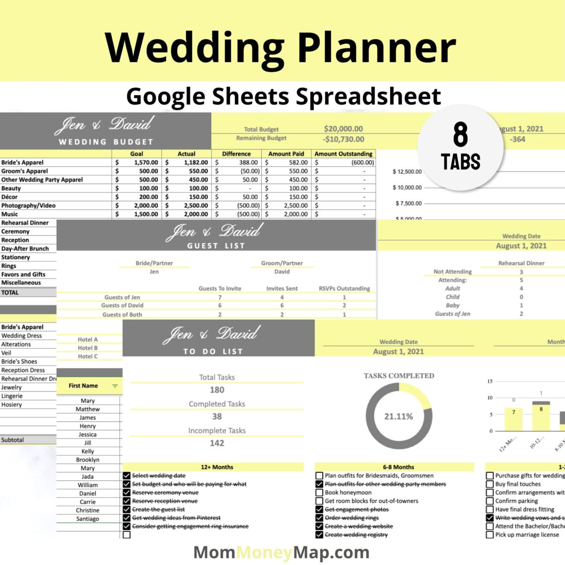 10-Minute Wedding Budget Planner