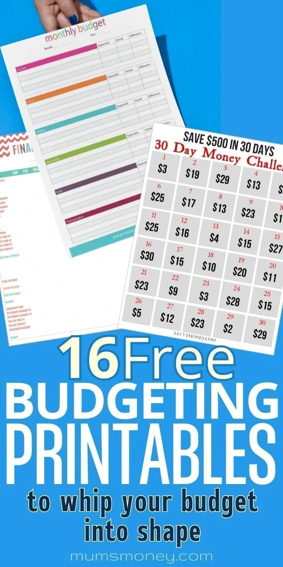 Transform Your Finances with 15 FREE Budgeting Printables