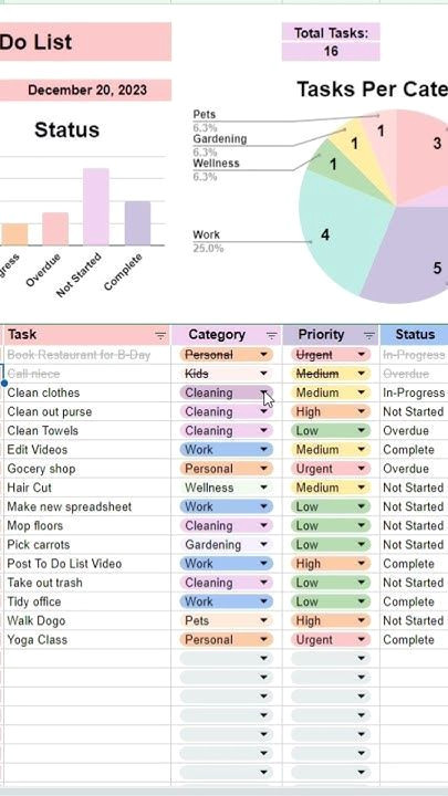 Boost Productivity with This Simple To-Do List Template