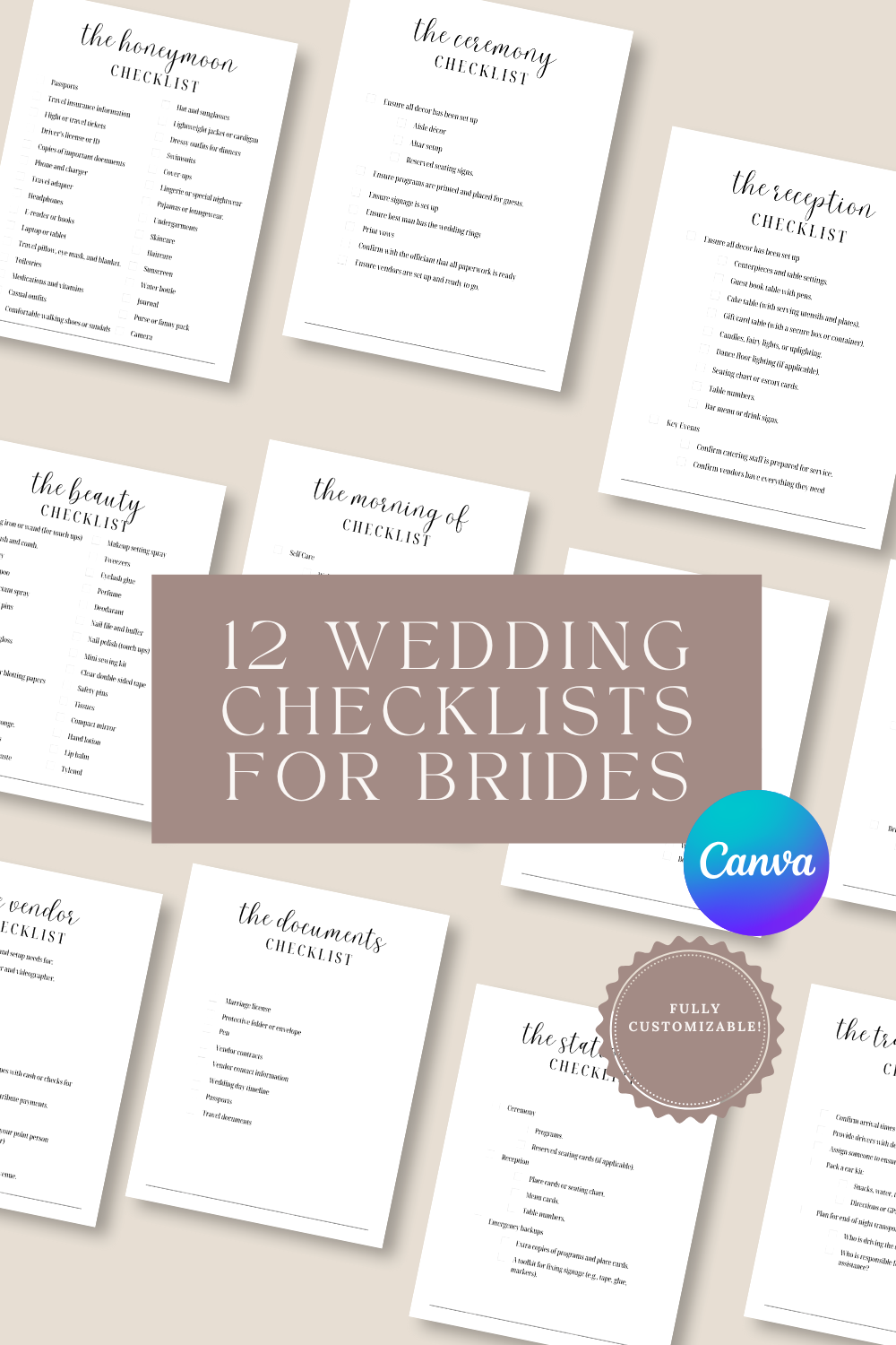 12 Wedding Must-Haves for a Stress-Free Big Day