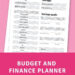 Master Your Money: A Simple Monthly Budget Planner
