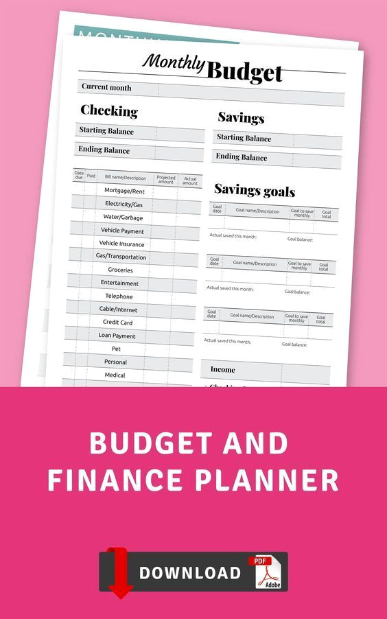 Master Your Money: A Simple Monthly Budget Planner