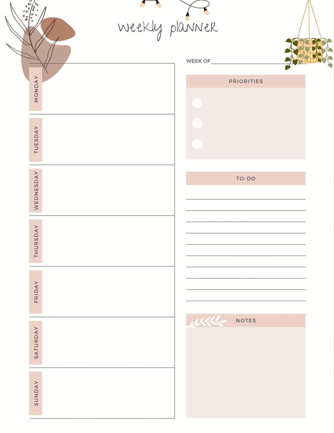 Boost Your Life with This Weekly Planner Idea!