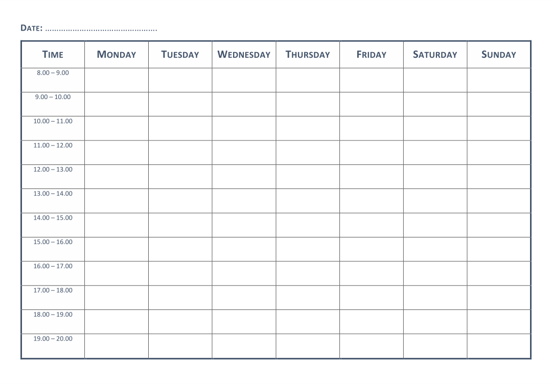 Boost Your Productivity with These 15-Minute Time Slot Calendars