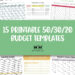 5-Minute Budget Magic: 15 FREE Printables