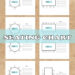 10 Elegant Blue Wedding Seating Charts That Wow 10 Elegant Blue Wedding Seating Charts That Wow