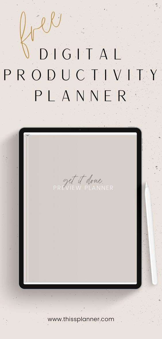 Free iPad Planners & Printables