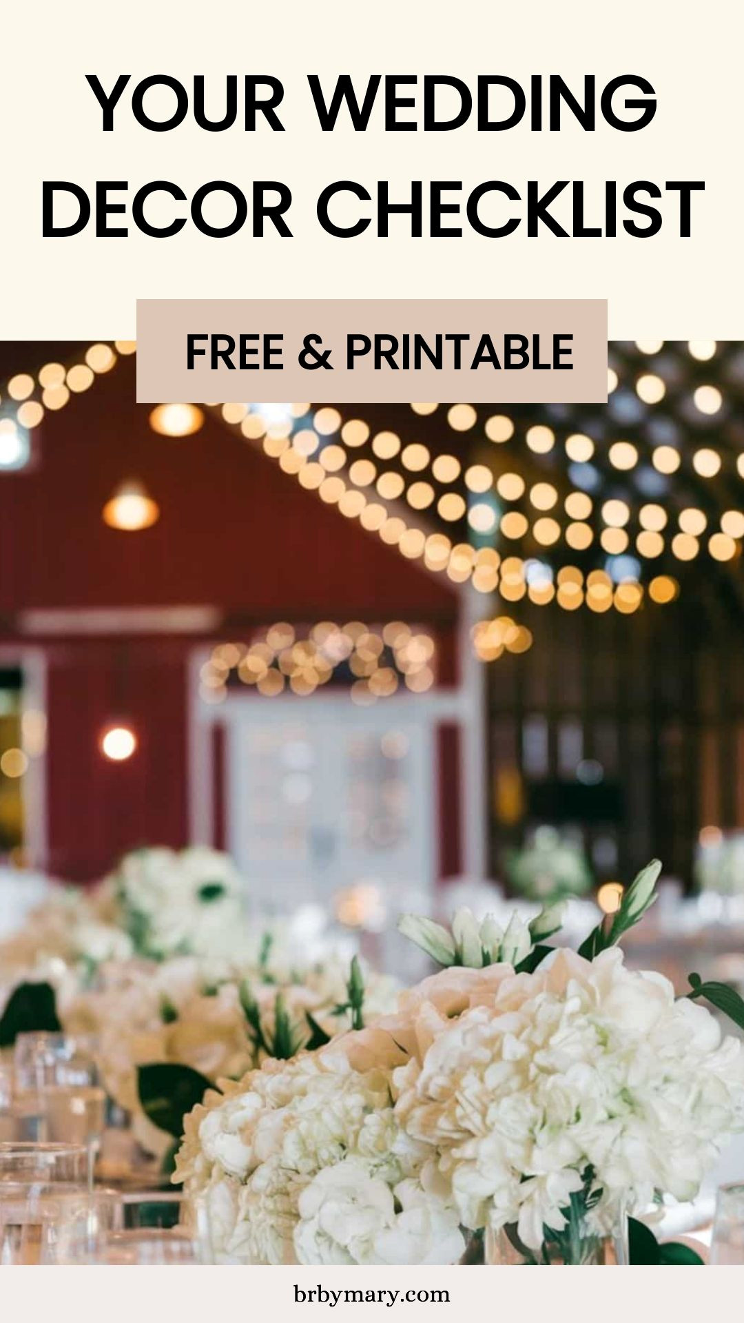 5-Step Wedding Decor Checklist: Plan Your Dream Day