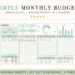 Easily Plan Your Monthly Budget With This Simple Template Easily Plan Your Monthly Budget With This Simple Template