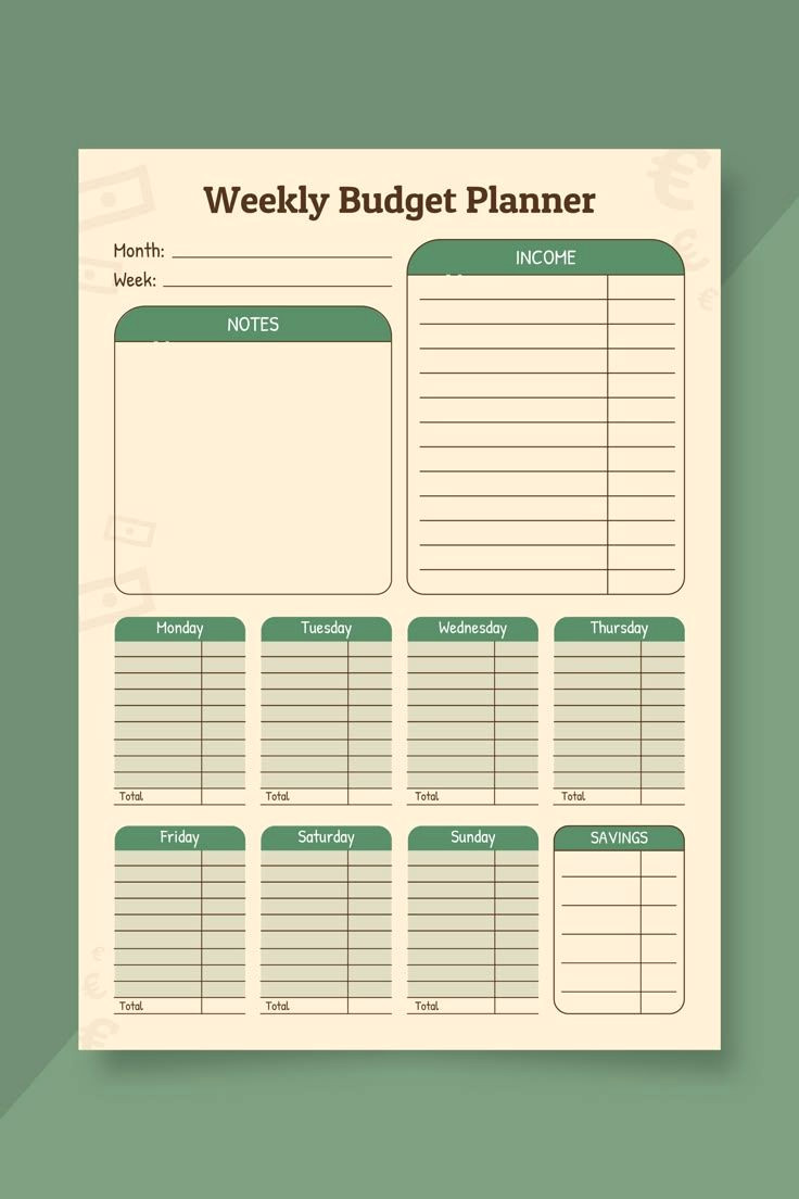 Create a Weekly Budget in 5 Minutes with This Easy Template
