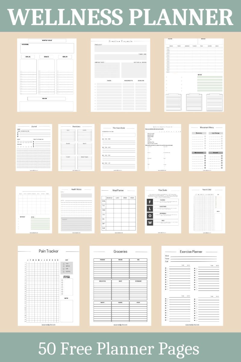 Transform Your Life: Free Cozy Wellness Planner & Budget Template