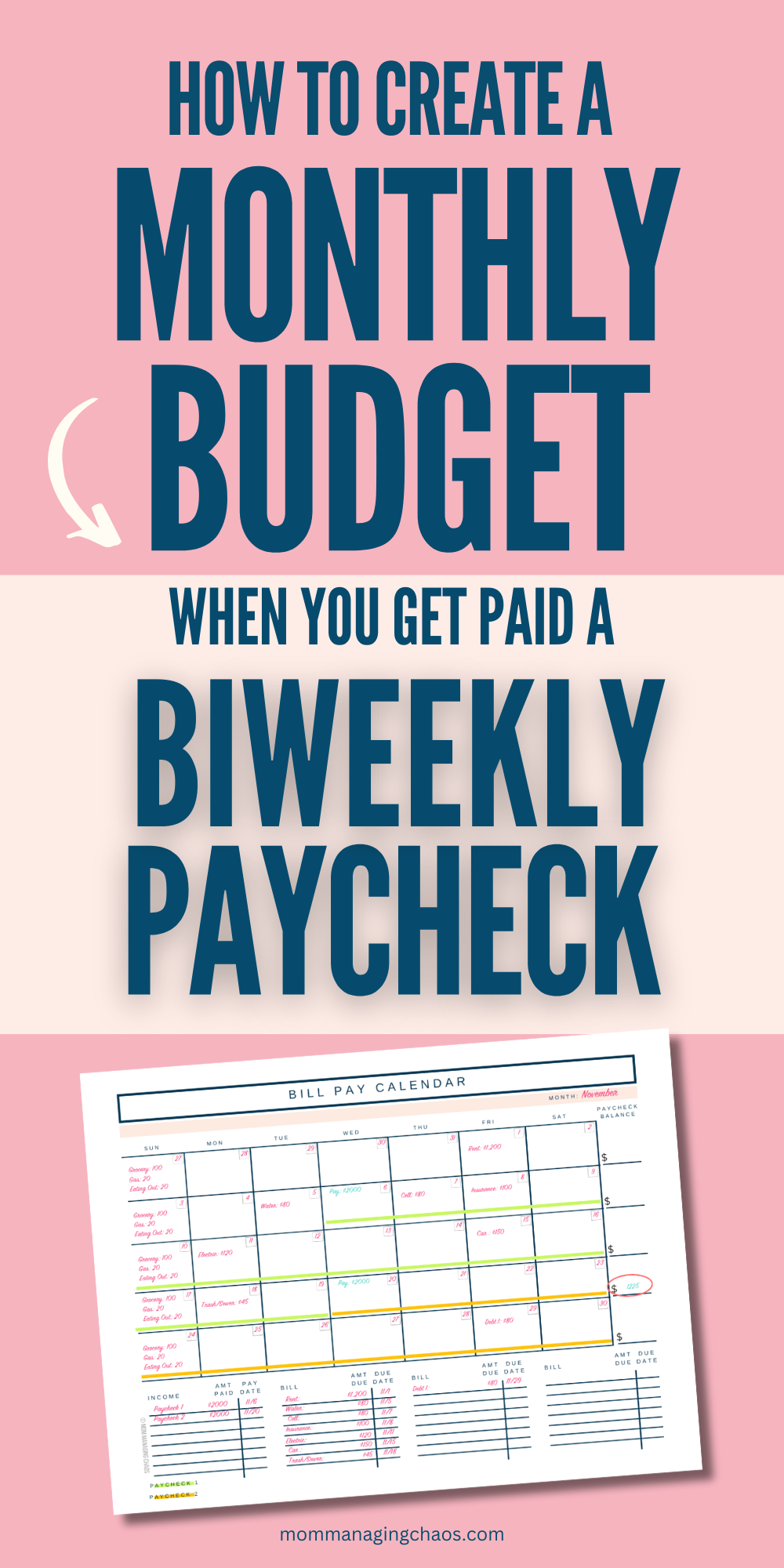 Double Your Pay, Halve Your Bills: Budgeting for Bi-Weekly Success