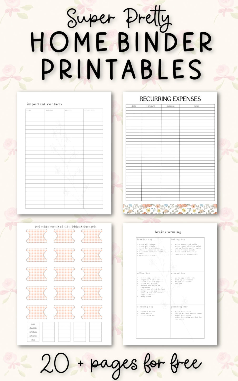 Organize Your Home in Style [FREE Download]