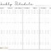 Free Weekly Planners: 39 Cute & Printable Calendars