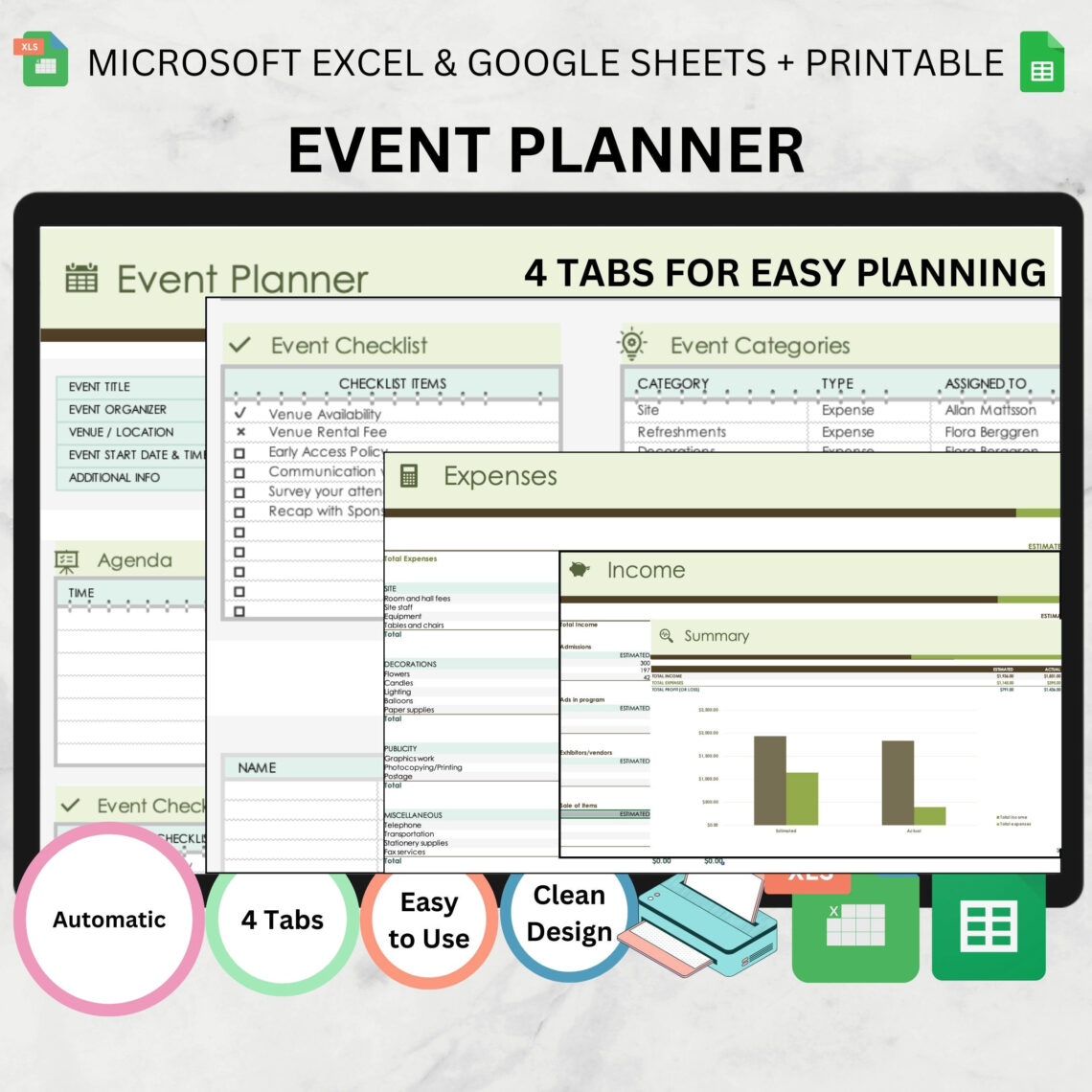 Plan Perfect Events with Our Ultimate Party Planner Spreadsheet
